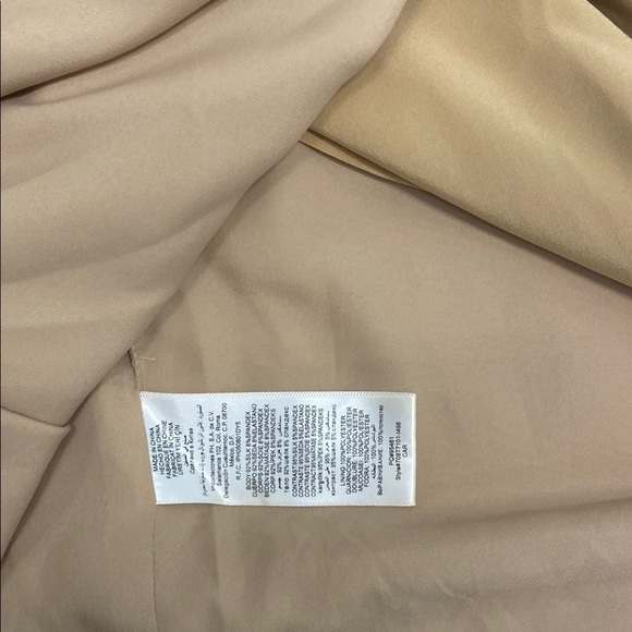 Bebe Gold Halter Neck Wrap Sheath Mini Dress with gorgeous details - Picture 2 of 16